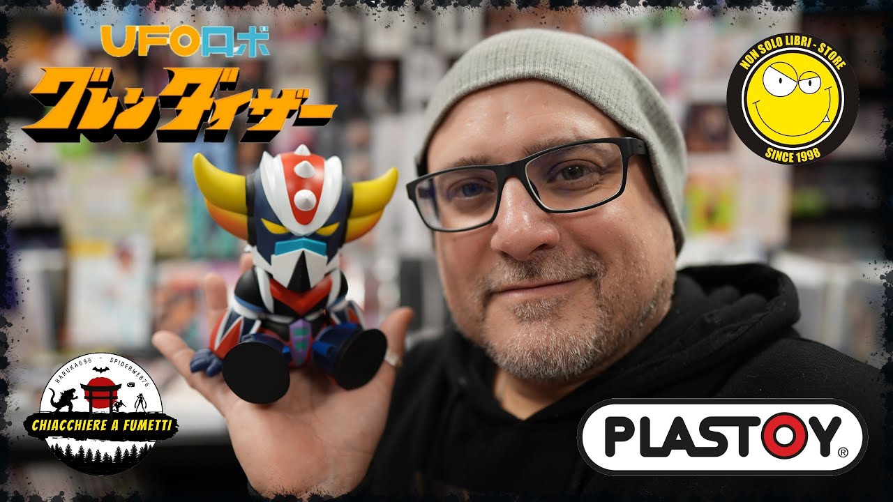 GOLDRAKE GOLDORAK GRENDIZER by PLASTOY! Un salvadanaio veramente SPAZIALE!!!