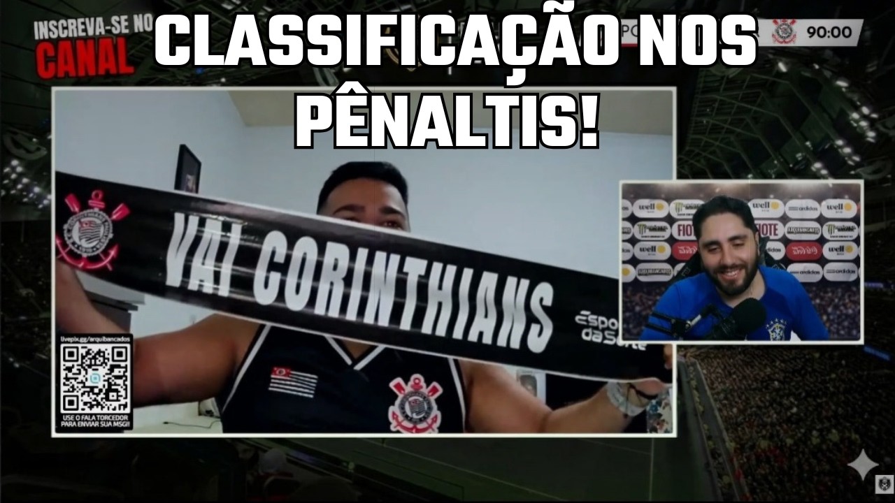 PORTUGUESA 1x1 CORINTHIANS: GOL AOS 90’, DRAMA E CLASSIFICAÇÃO NOS PÊNALTIS! 😱⚽