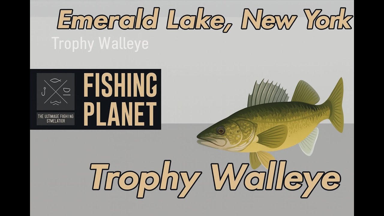 TANK WALLEYE ON NARROW SPOON: Fishing Planet: NEW PB AND....
