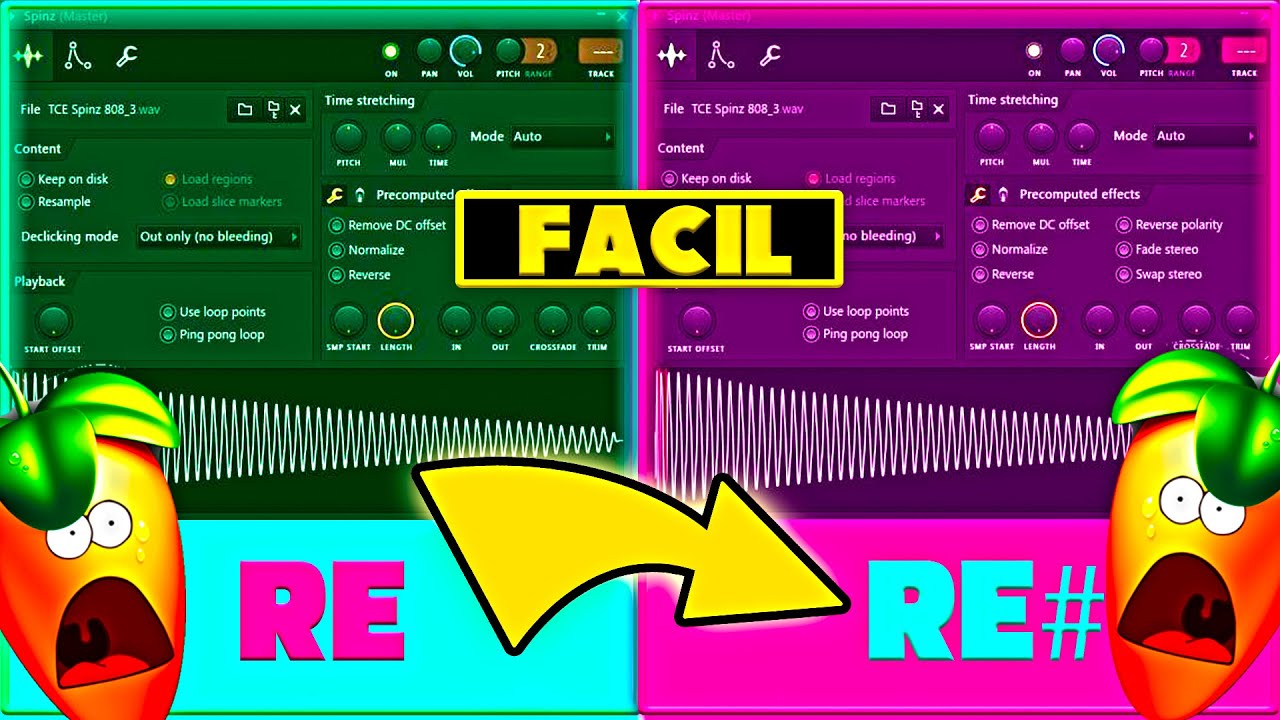 👉 COMO CAMBIAR el TONO de un SAMPLE en FL STUDIO 2021 || COMO SABER el TONO DE UN SAMPLE