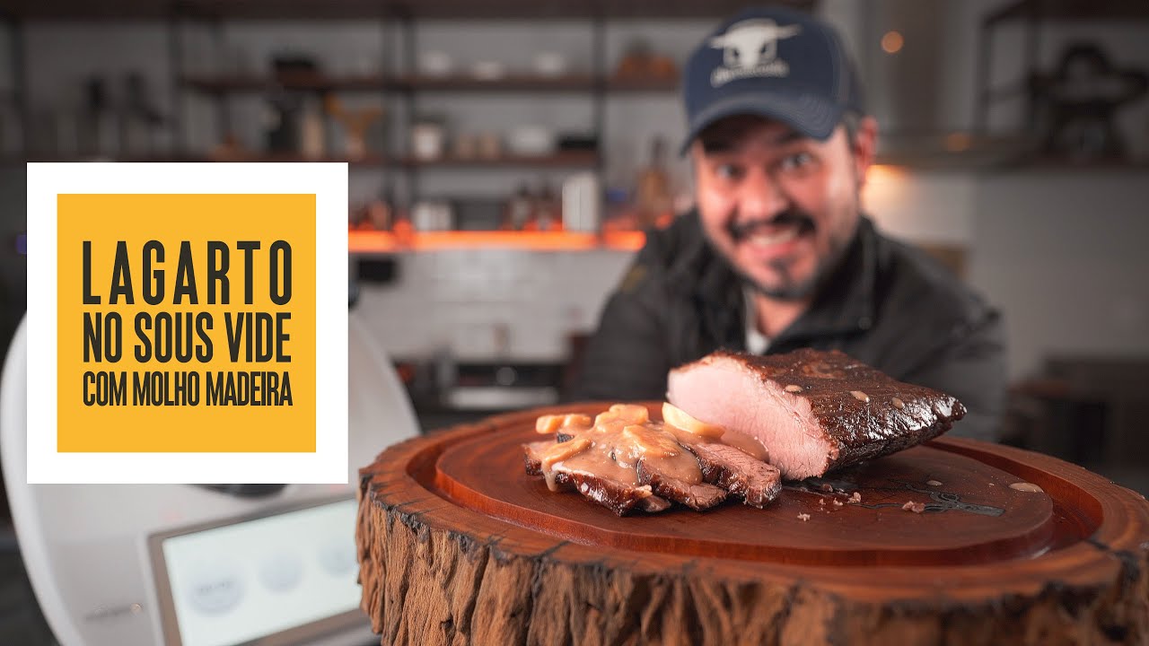 Lagarto no Sous Vide com molho madeira! | Só Vide #296