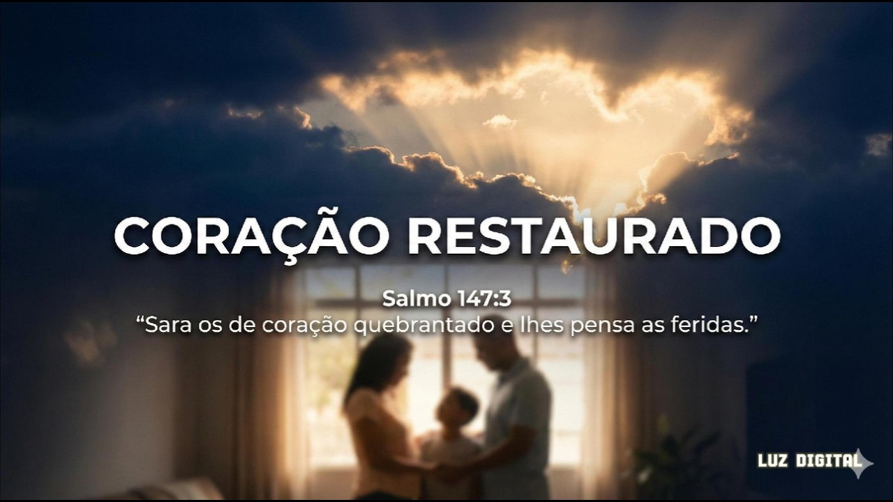 Coração Restaurado | Oração de Cura Interior (Salmo 147:3) | Louvor de Esperança