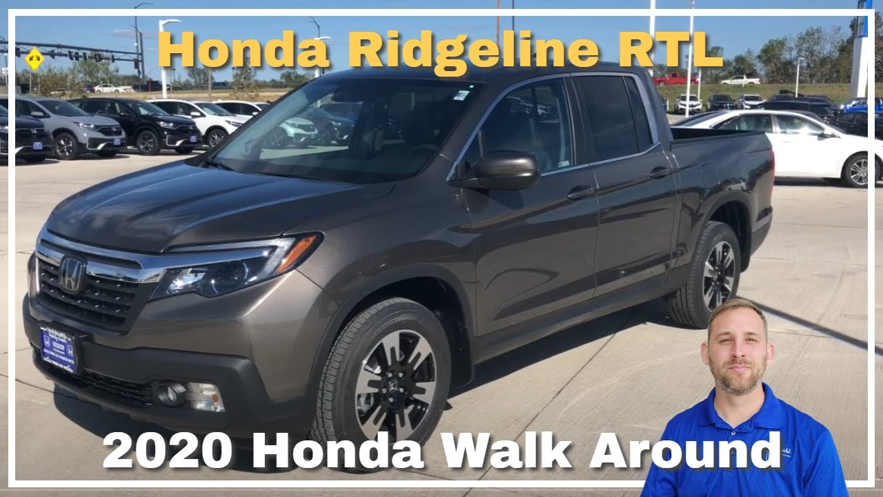 2020 Honda Ridgeline RTL Walk Around