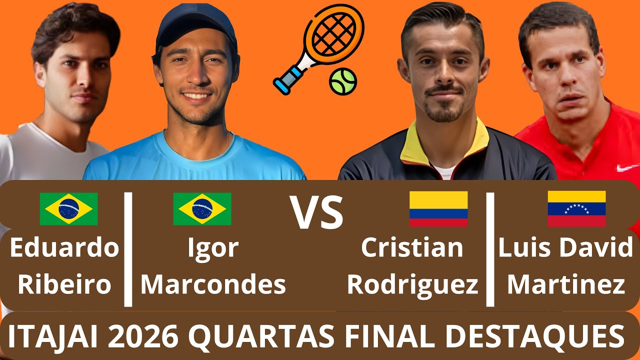 Eduardo Ribeiro & Igor Marcondes vs Cristian Rodriguez & Luis David Martinez | Itajai 2026 QF