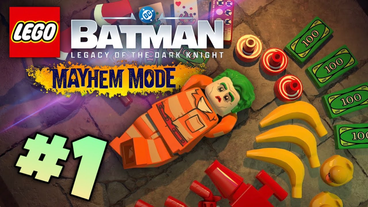 ХАОС НАЧИНАЕТСЯ (LEGO BATMAN Legacy of The Dark Knight РЕЖИМ ХАОСА) #1