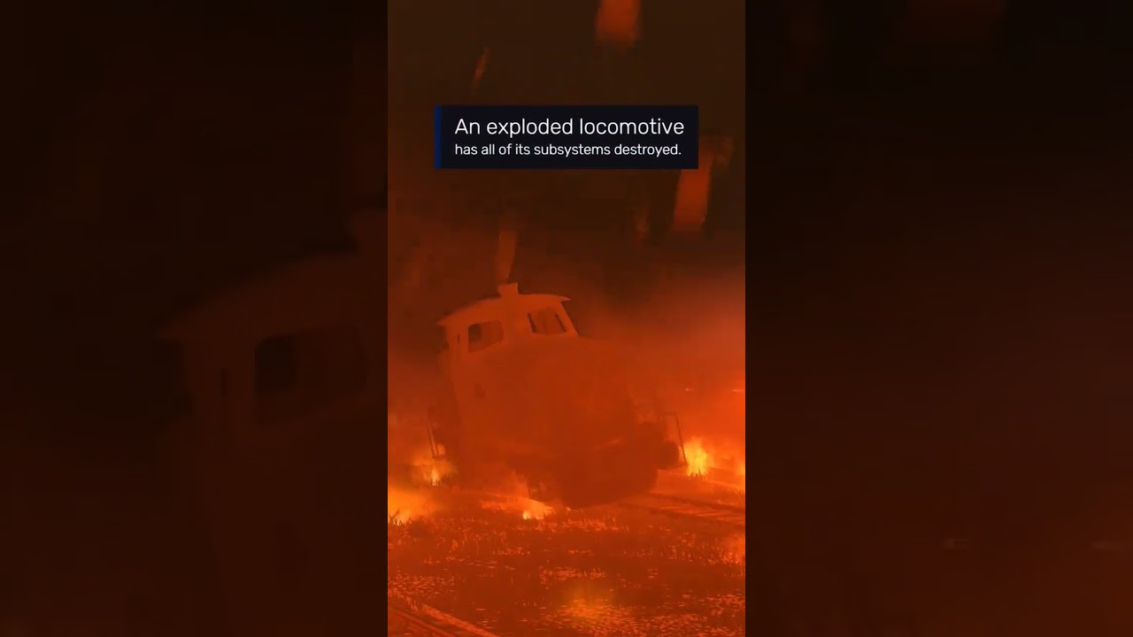 Derail Valley: Simulator - Locomotive Explosion