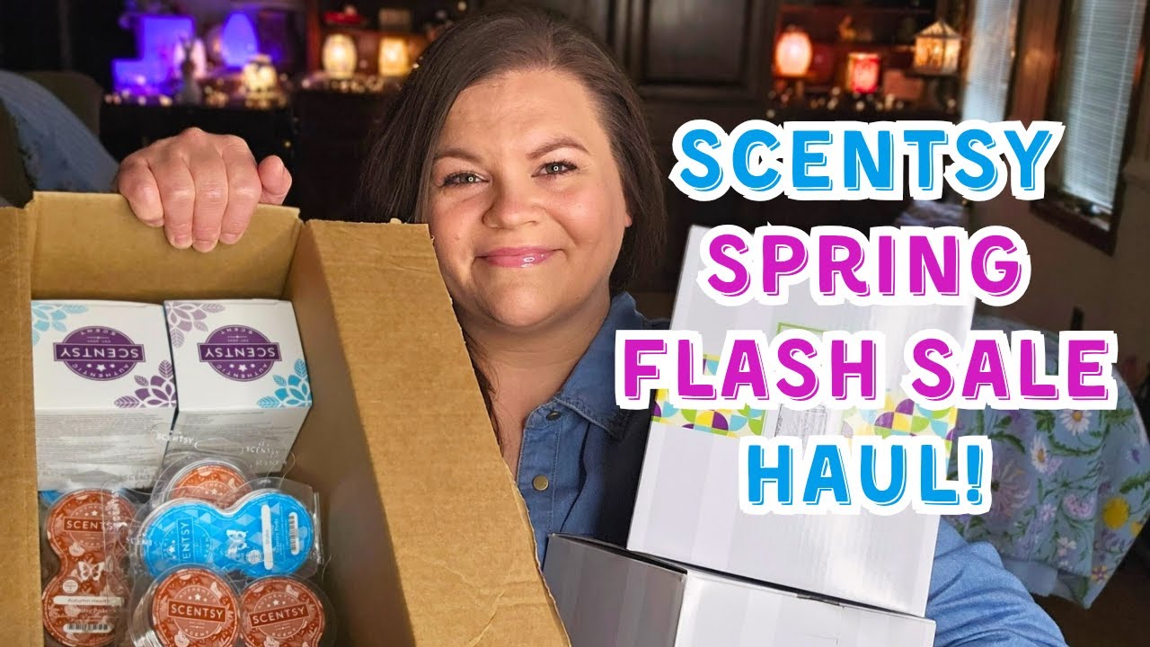 Scentsy Spring Flash Sale Haul April 2025! #scentsy #fragrance #waxcommunity #waxmelts #haul #scent