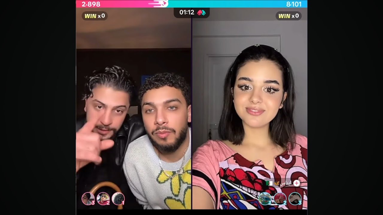 موزو في بث نزار يعترف لٱيناس أنكي اجمل من مر بحياتي كلمات مؤثرة لايف 10/1