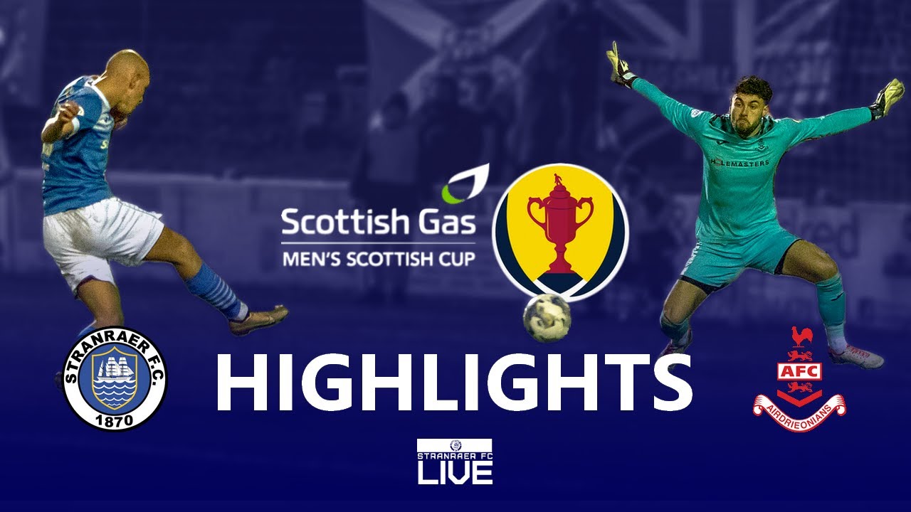 Highlights | Stranraer 0-1 Airdrieonians, 26 November 2023