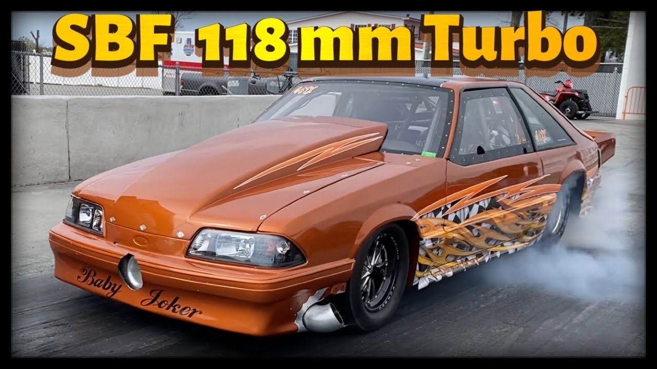 SBF Turbo Mustang, First Passes!