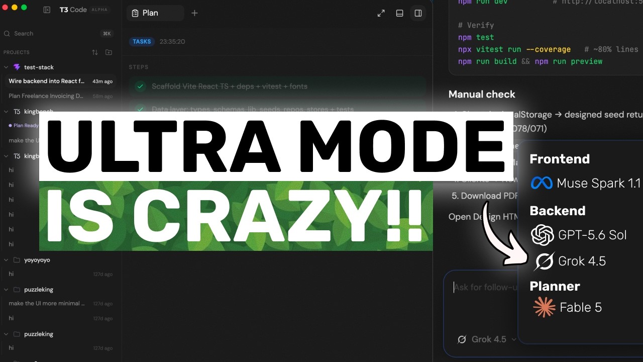 Fable X GPT-5.6 SOL X Grok-4.5 X Muse Spark 1.1 ULTRA Coder: Этот рабочий процесс с открытым исхо...