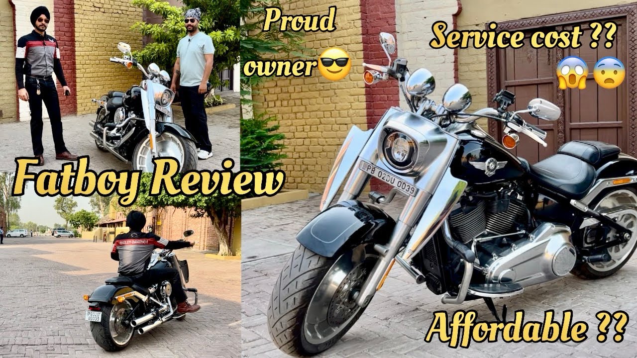 Harley Fatboy🏍️ Ownership Review | maintenance cost.??💰😱😮| vlog-31 | Highway king