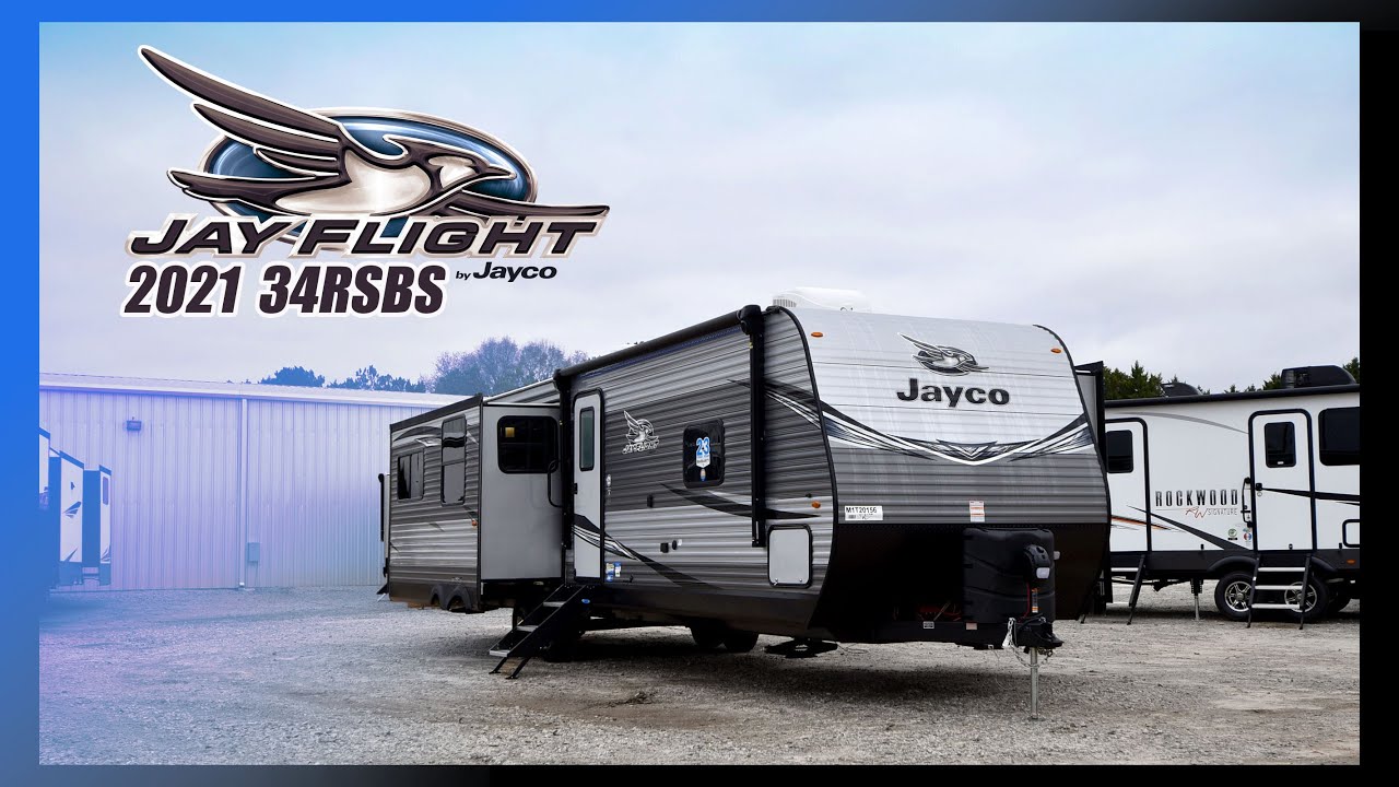 2021 Jayco Jay Flight 34RSBS Rear Living Travel Trailer Camper at Southern RV of McDonough, GA
