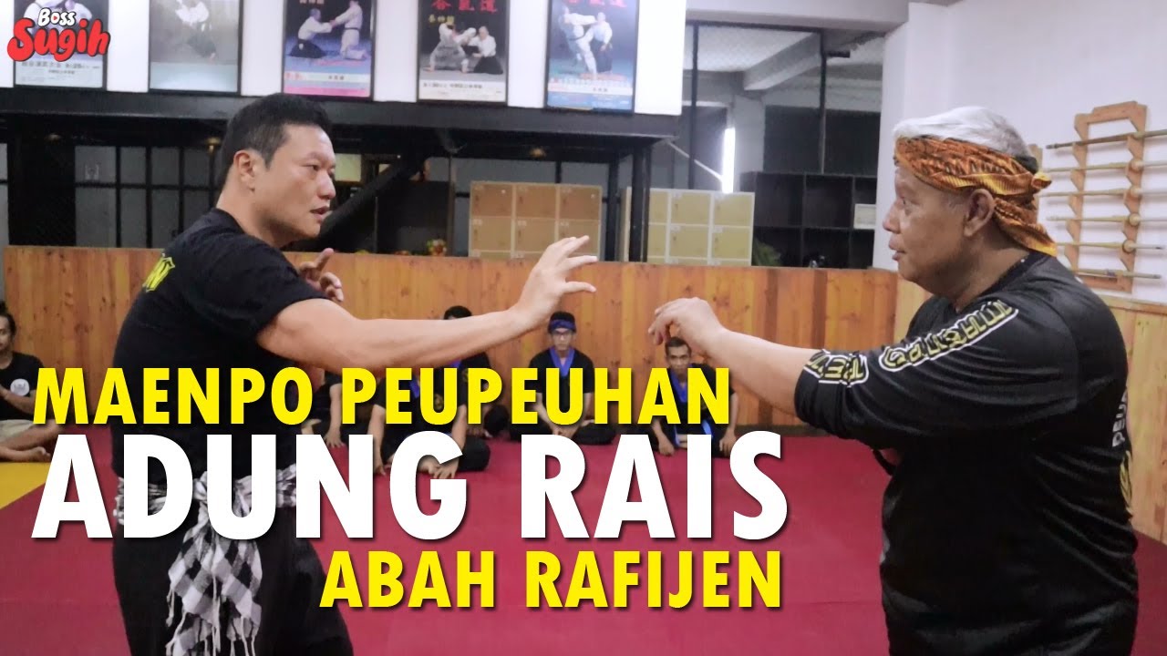 Belajar dan Melihat Proses Latihan Maenpo Peupeuhan Adung Rais Abah Rafijen
