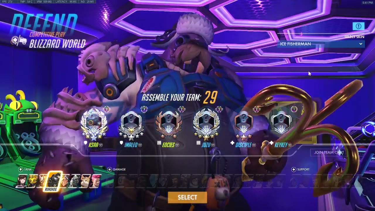 Overwatch This Is How Rank 1 Tank Player KSAA Really Plays Roadhog