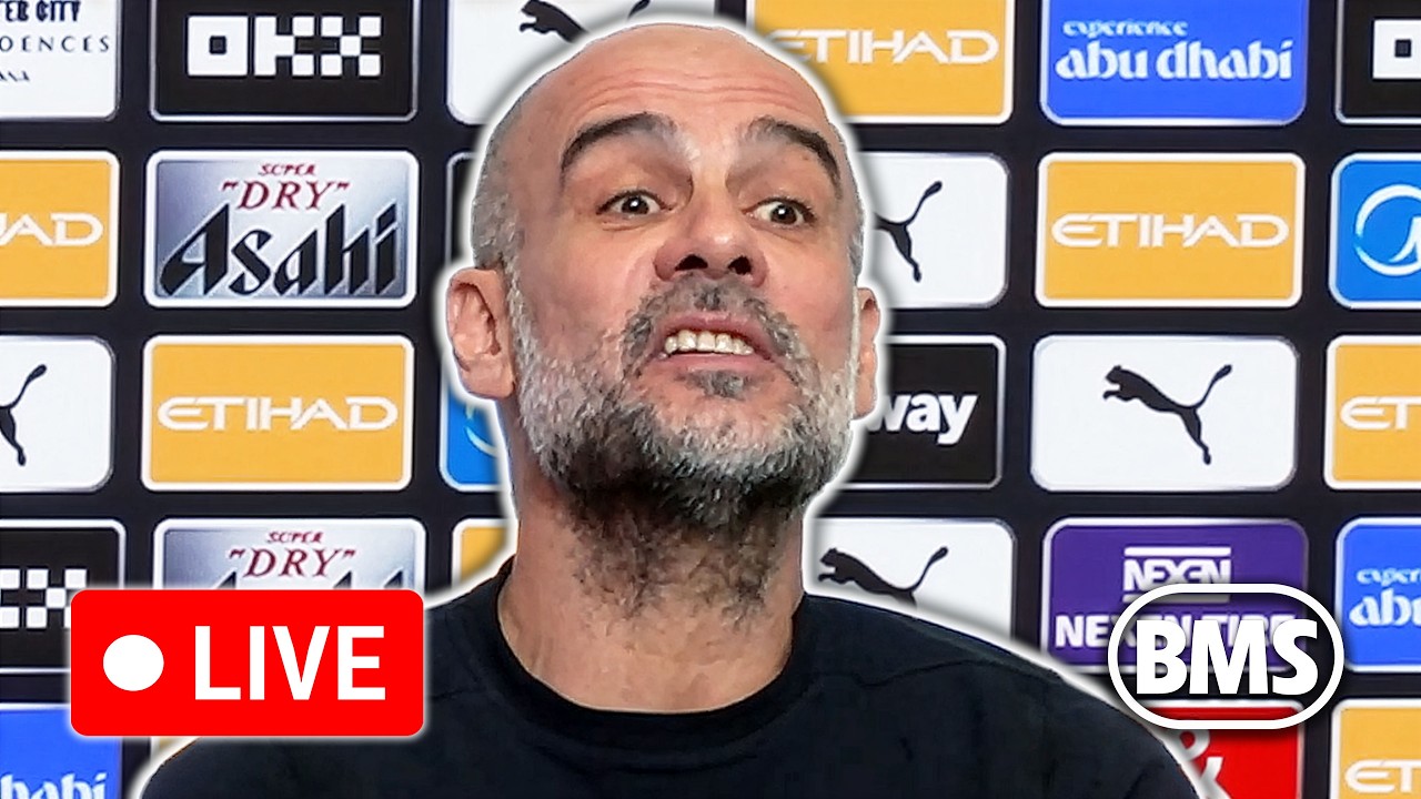 🔴 LIVE | Pep Guardiola and Marco Silva | Manchester City 3-0 Fulham