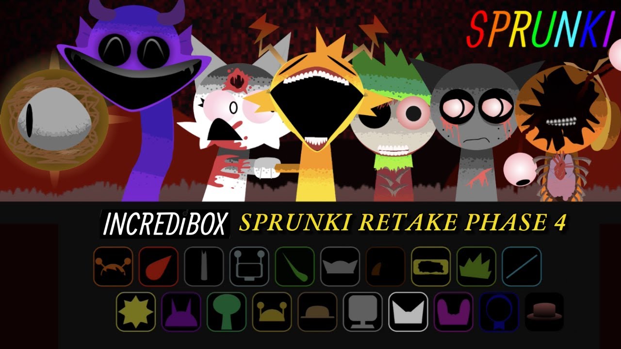 Incredibox - Sprunki (Retake) Phase 4  - Gameplay Showcase