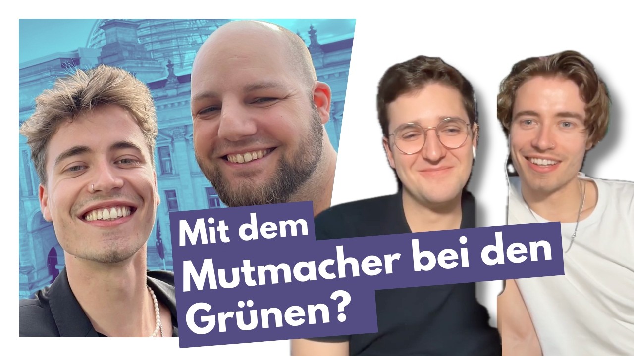 Wie Der Verr&uuml;ckte Mutmacher die DEMOKRATIE gerettet hat - Ole Nymoen und Simon David Dressler TALK