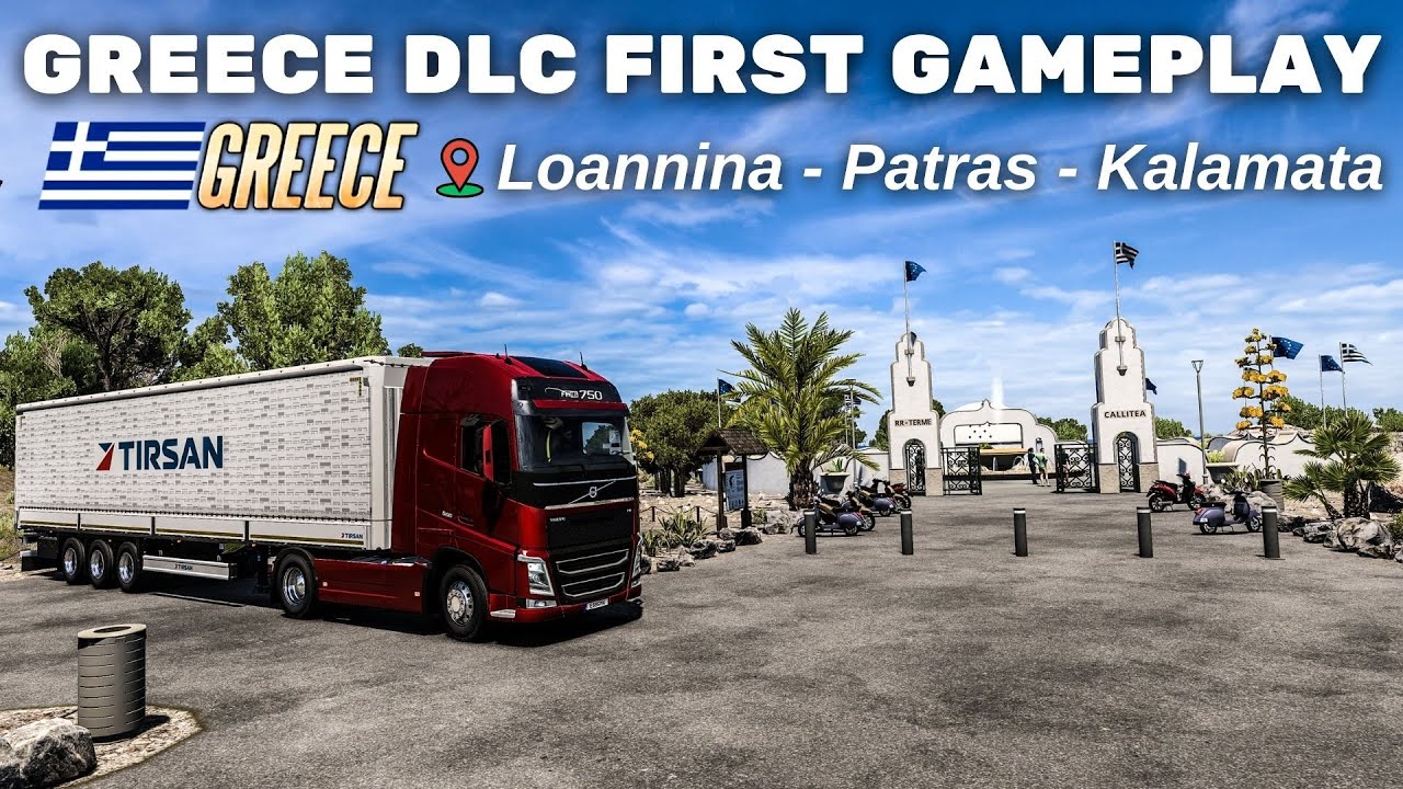 ETS2 Greece DLC - First Gameplay [Early Access] Euro Truck Simulator / #2