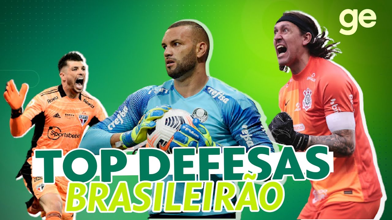 NÃO PASSA NADA! 💥 TOP DEFESAS DO BRASILEIRÃO 2021 | LISTAS | ge.globo