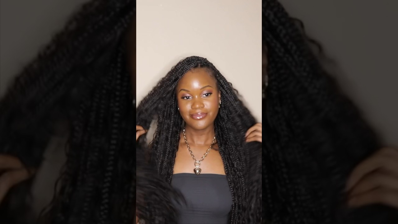 This is your next hairstyle! #crochetbraid #crochetboxbraids #bobobraids #hairstyles #hairtutorial