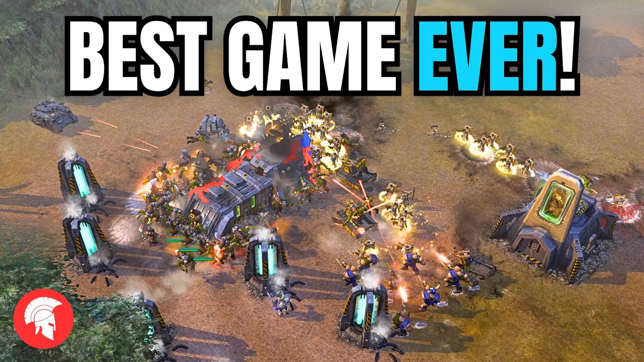 ЛУЧШАЯ ИГРА ВСЕХ ВРЕМЕН! — Space Marines — 4 на 4 — Warhammer 40,000 Dawn of War — Definitive Edi...