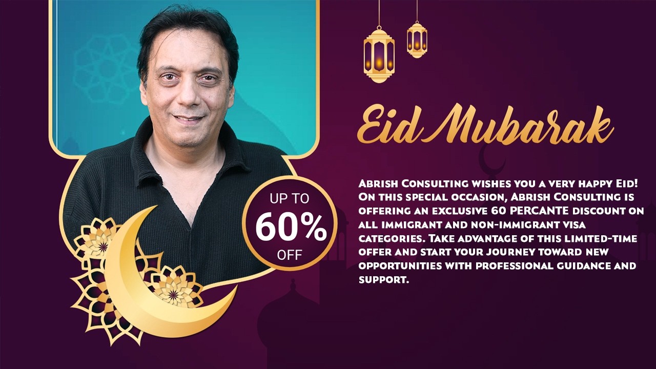 EID CELEBRATIONS WITH ABRISH CONSULTING | SPECIAL DISCOUNT
