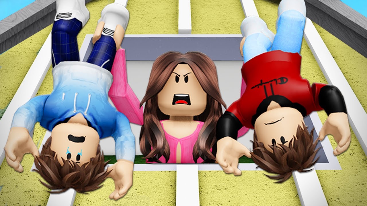Big Sister Hated Little Twin Brothers! A Roblox Movie