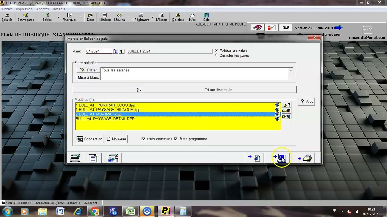 VOIR COMMENT CALCULER CONGE DE 15JR  ET  15 JOURS DE TRAVAIL  /CHAINE AHMED/DLG
