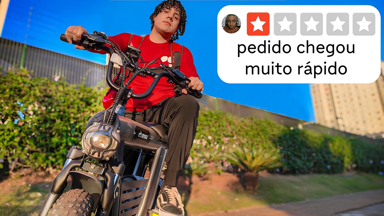 IFOOD DE BIKE ELÉTRICA POR 5 HORAS RENDE??