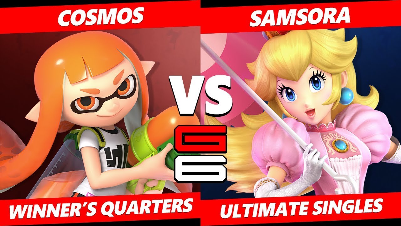 Genesis 6 SSBU - PG | Cosmos (Inkling) VS eU | Samsora (Peach) Smash Ultimate Winner's Quarters