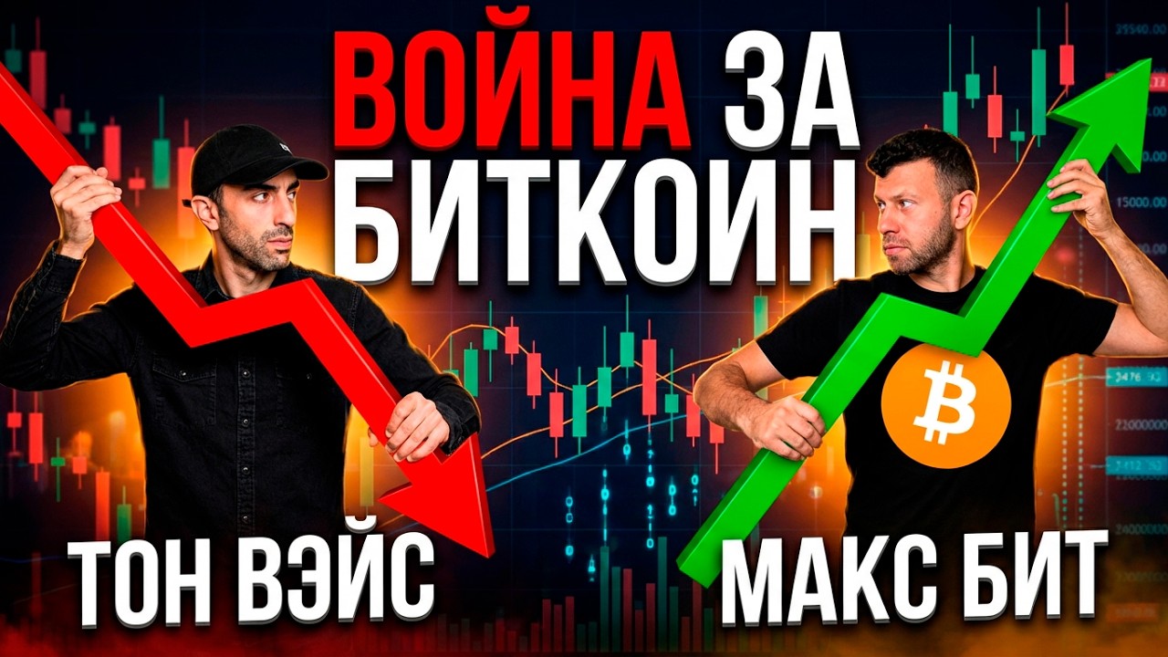 97% ОНИ МОГУТ УНИЧТОЖИТЬ БИТКОИН | ТОН ВЭЙС И МАКС БИТ