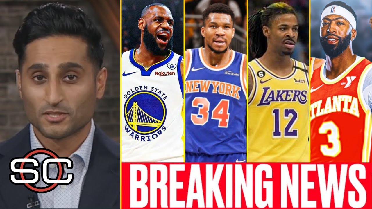 Shams Charania UPDATES on NBA trade deadline: LeBron to Warriors, Giannis to Knicks,Morant to Lakers