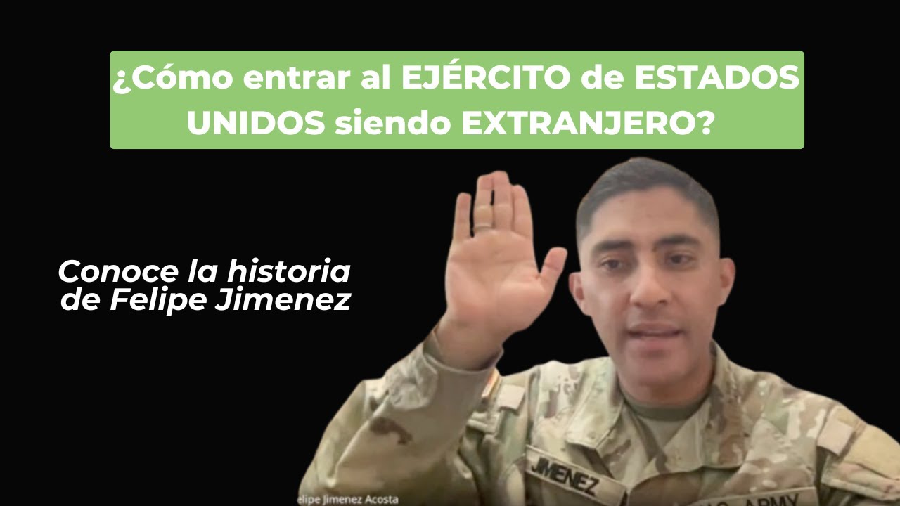 Cómo ser residente y entrar al Army de Estados Unidos