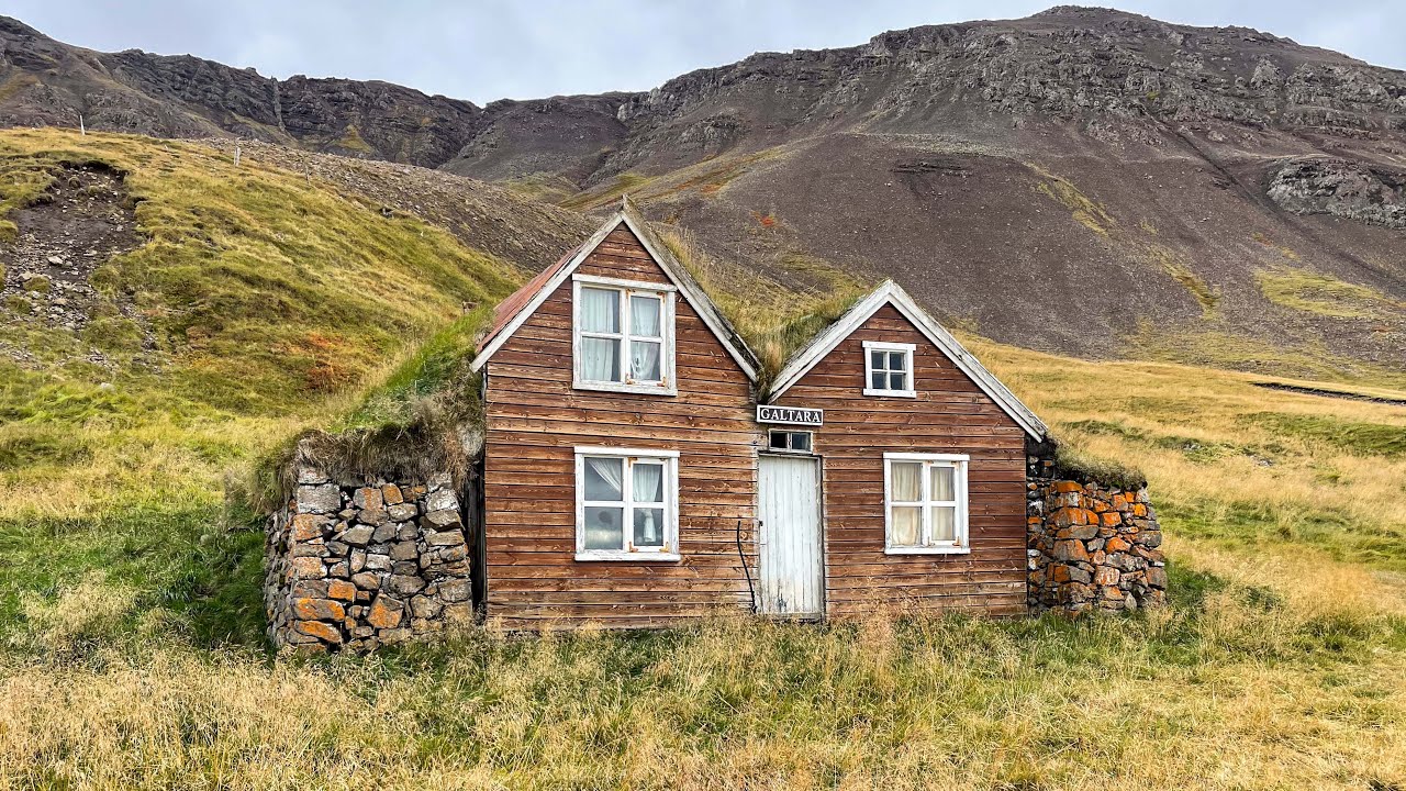 The Last Abandoned Turf House In Iceland - Everything Left Inside