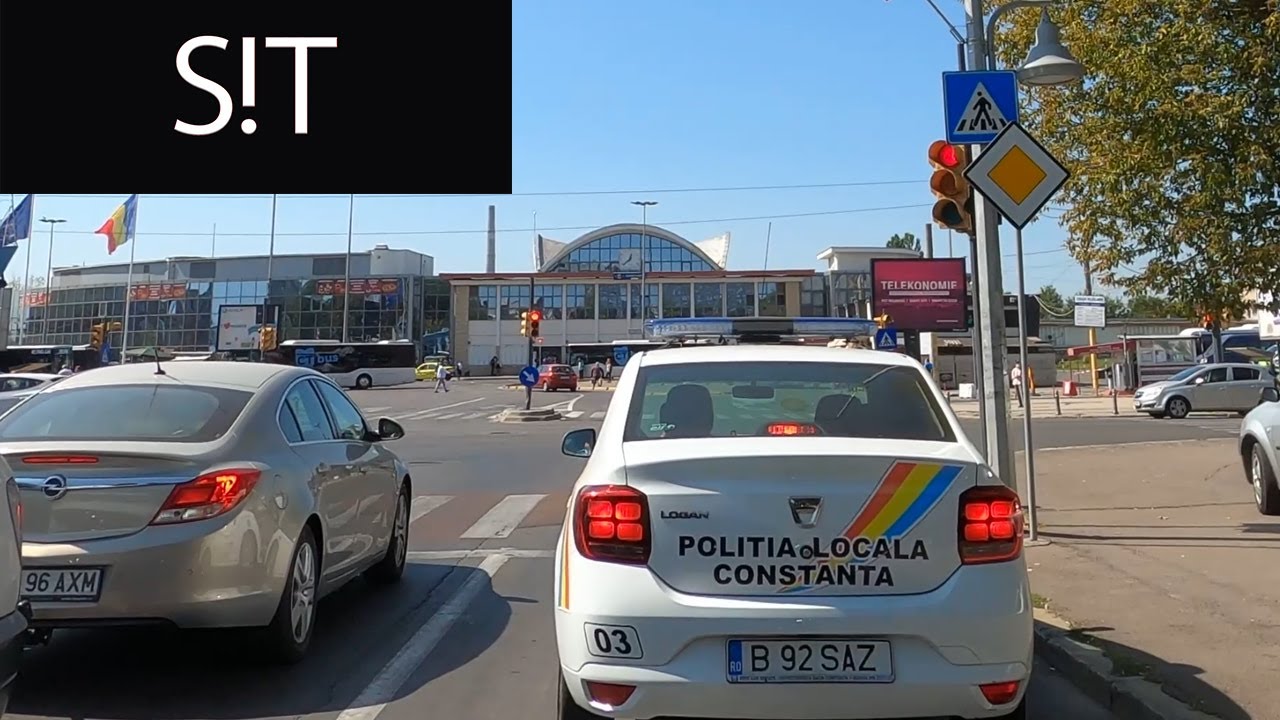 Statiunea Mamaia Catre Gara Constanta In Trafic
