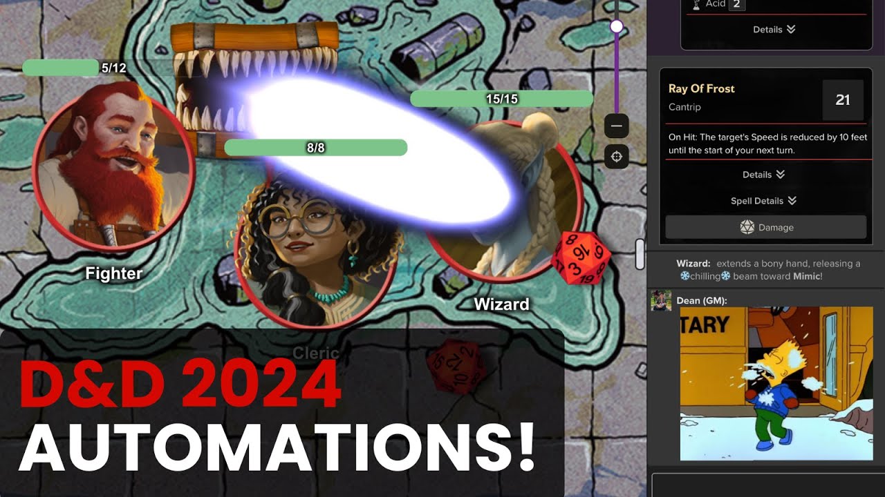 Автоматизация D&D 2024