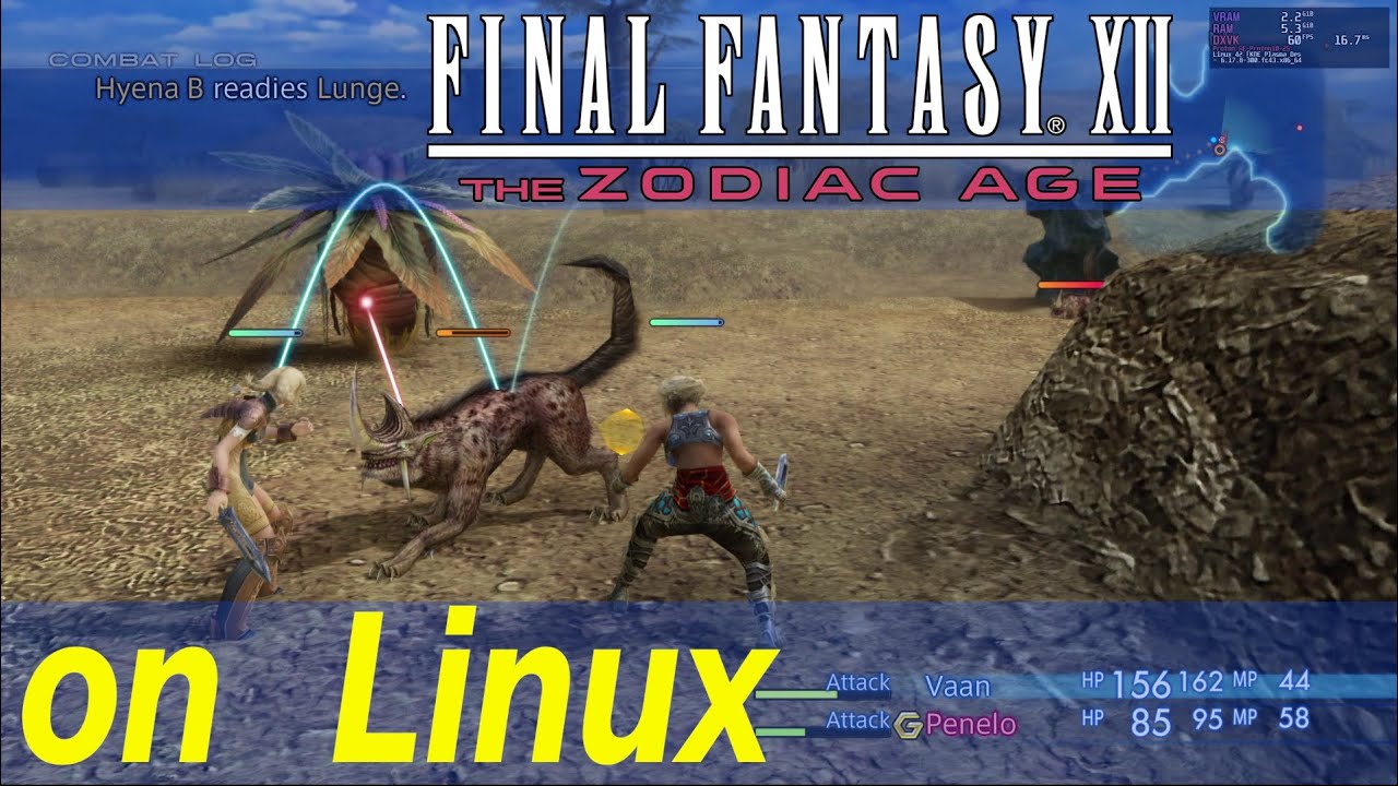 Final Fantasy XII: The Zodiac Age on Linux