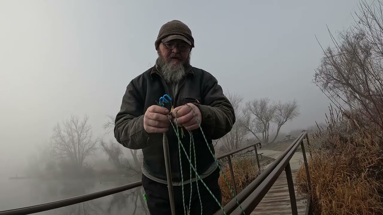 ловля форели в тумане
