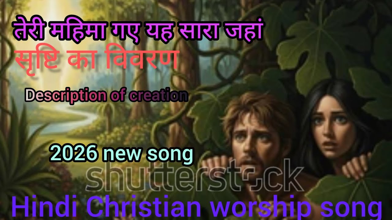 तेरी महिमा गए यह सारा जहां। Teri Mahima Gae Yah Sara Jahan New Hindi Christian Song 2026 I#jesuslove