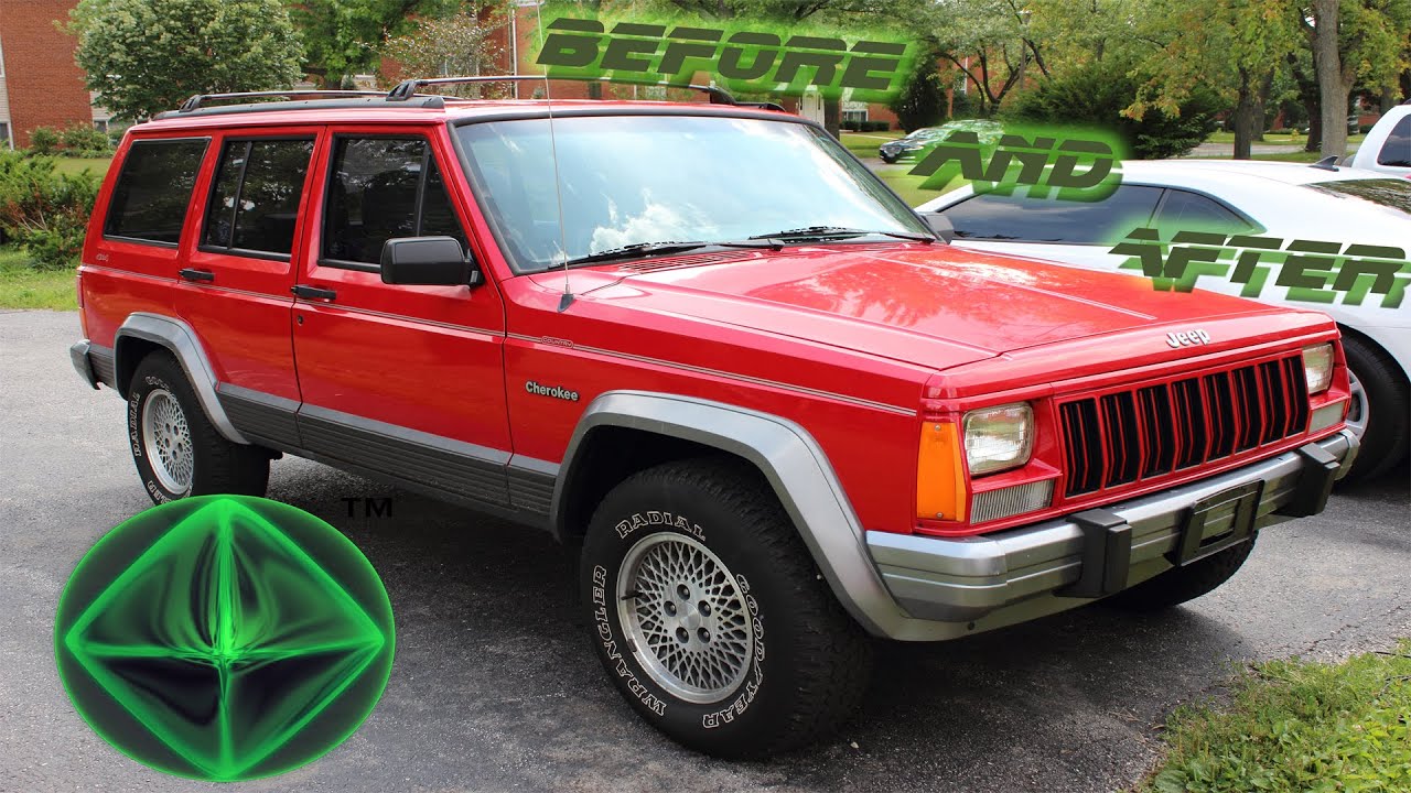 Jeep Cherokee 4.0L Straight 6 Before and After DiamondLube