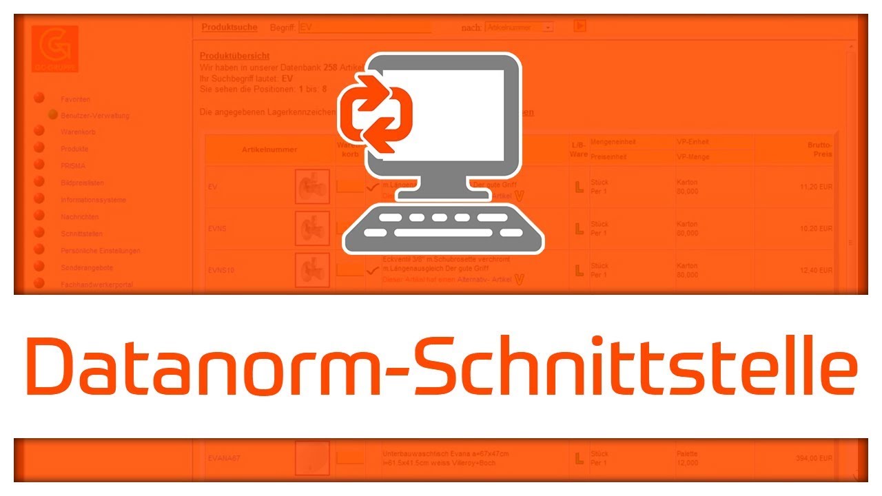 Datanorm-Schnittstelle