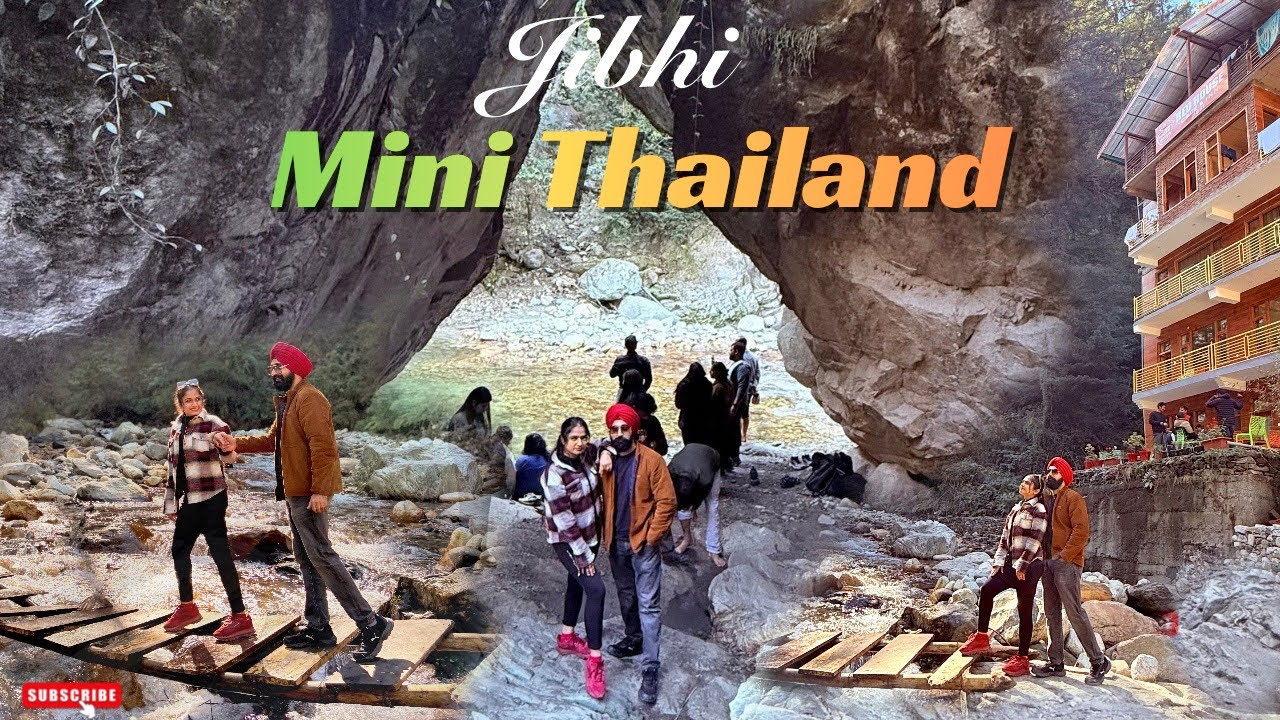 This Hidden Himachal Village Stole Our Hearts 😍 | Jibhi Travel Vlog 🏔️ #mountains #trending #travel 
