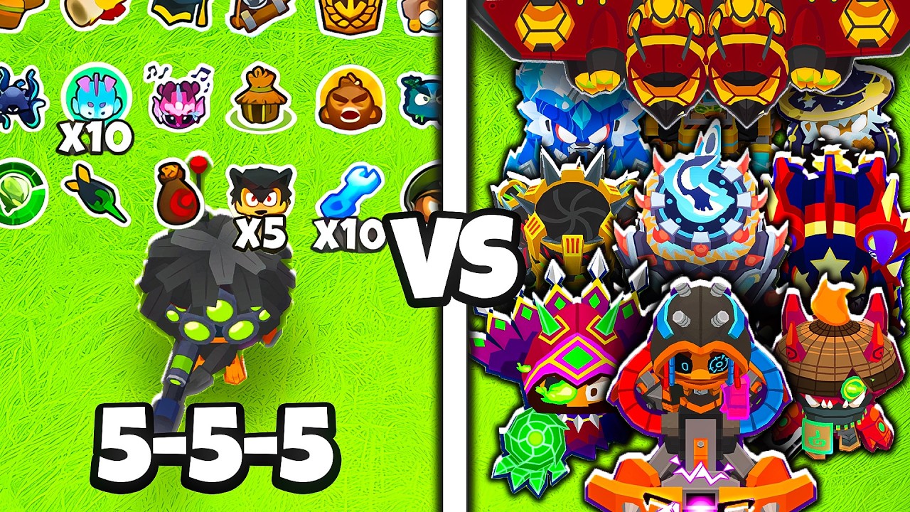 GODBOOSTED 5-5-5 vs EVERY LVL 100 PARAGON