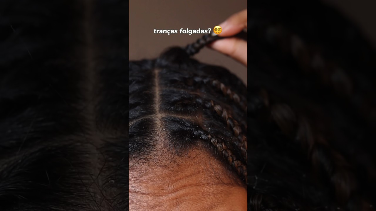 Como REVITALIZAR suas TRAN&Ccedil;AS 💅🏾 #trancas