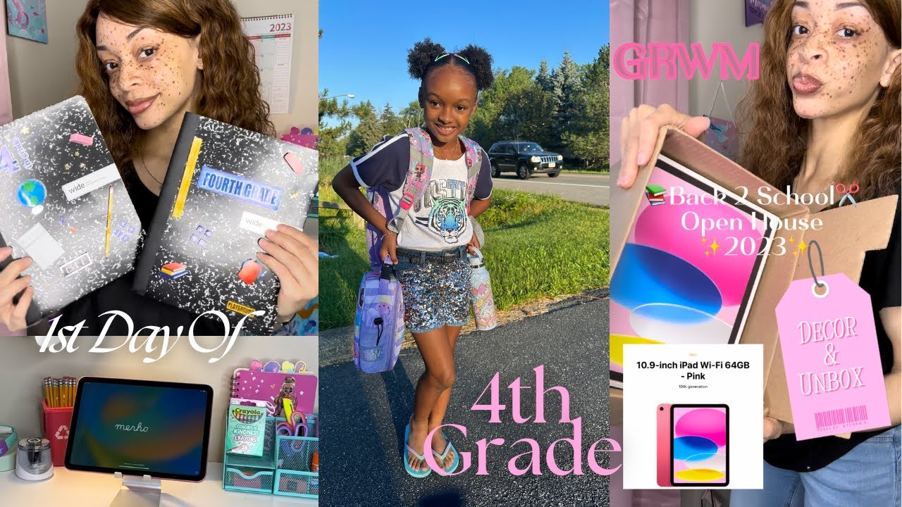 Back To School Unboxing|GRWM For 4th Grade