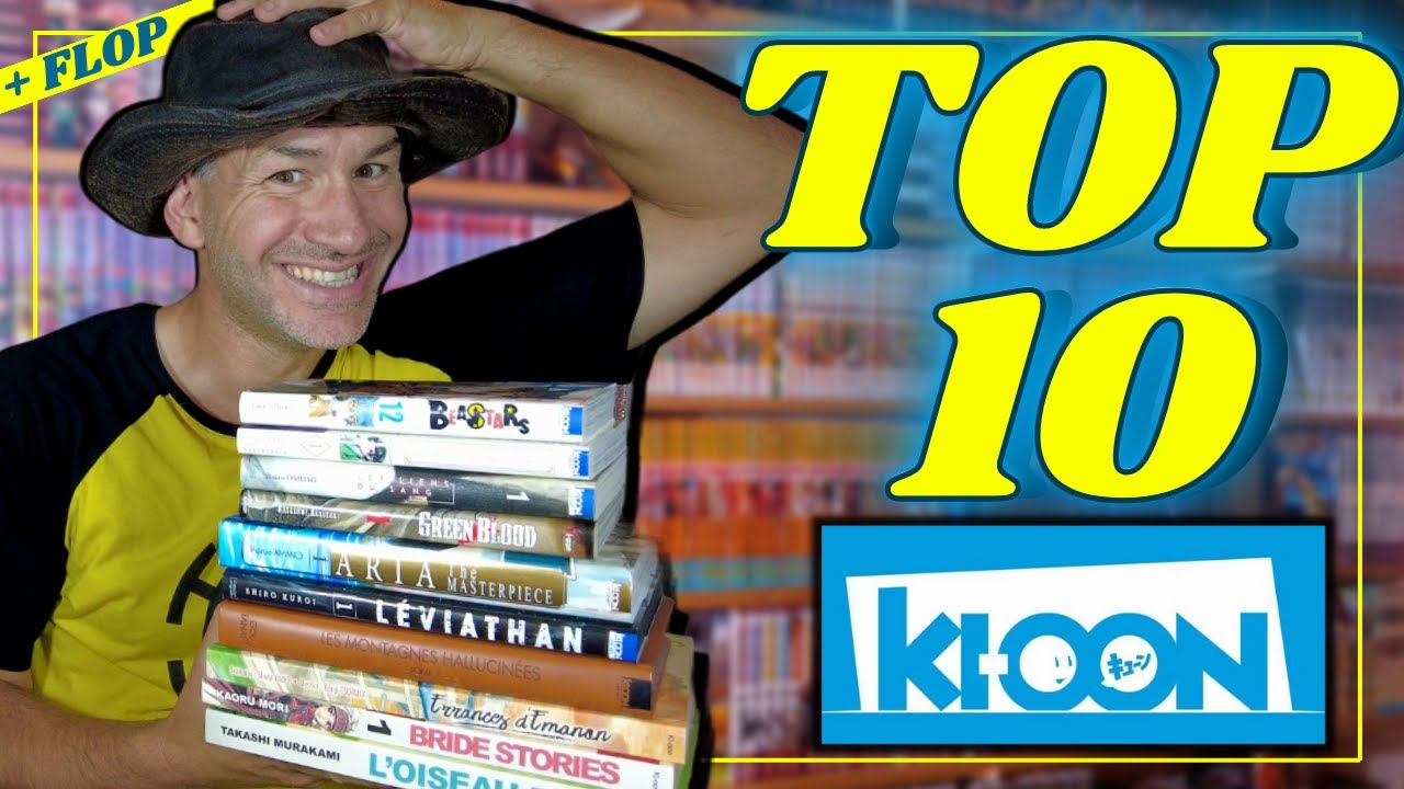 Un des meilleurs TOP 10 mangas par éditeur ? Kioon met le feu