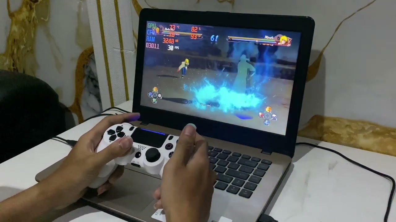 Naruto Ninja Storm 4 on Asus X442U VGA Nvidia 930MX | Setting Medium High | 