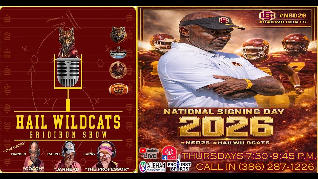 HAIL WILDCATS GRIDIRON SHOW NATIONAL SIGNING DAY 2026 RECAP