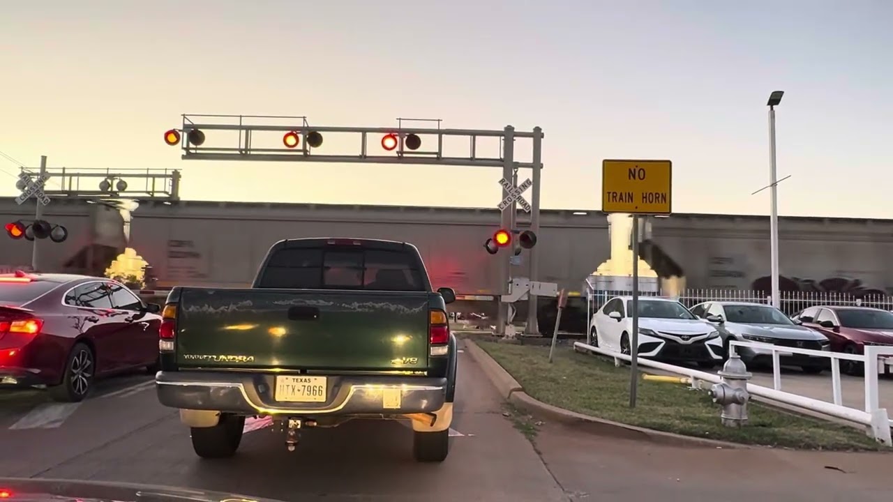 Northbound UP Grain Train heading through Watauga TX. November 7, 2025